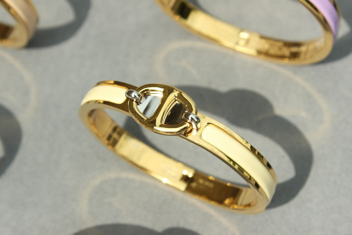 [Royal&Vicky]CLIC CHAINE GOLD BRACELET
