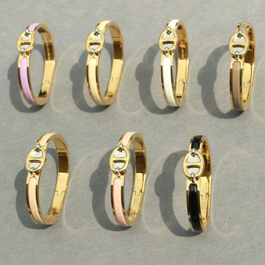 [Royal&Vicky]CLIC CHAINE GOLD BRACELET