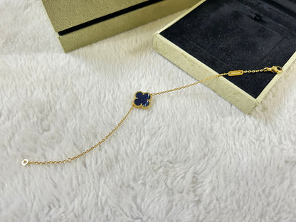 [Royal&Vicky]CLOVER 1 MOTIF PIETERSITE BRACELET