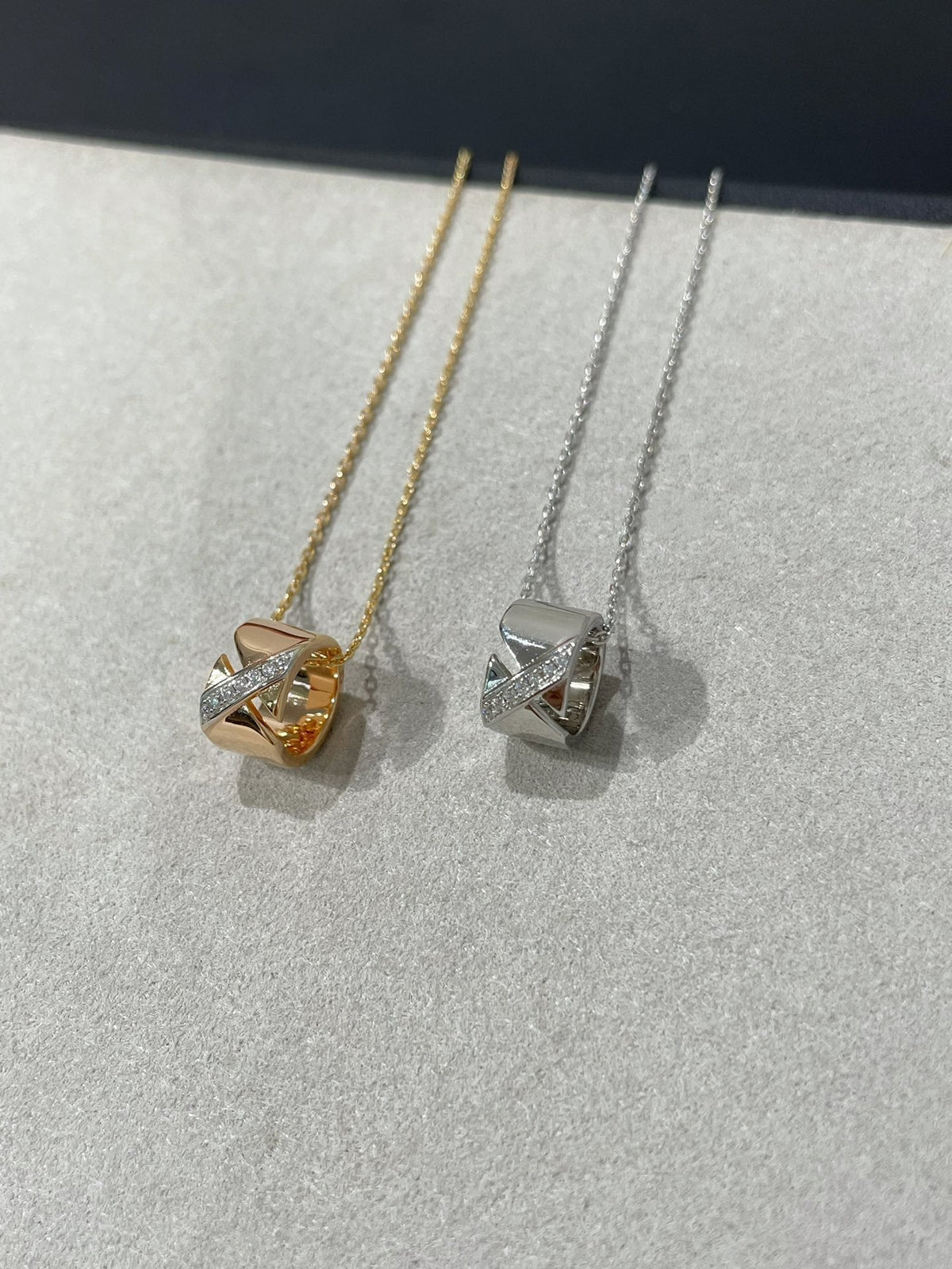 [Royal&Vicky]LIENS EVIDENCE DIAMOND NECKLACE