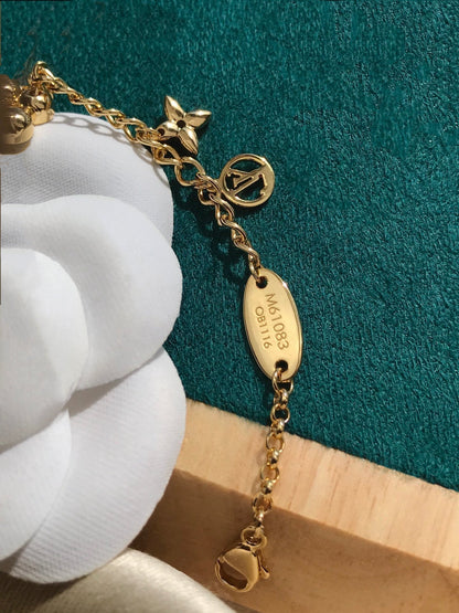 [Royal&Vicky]BLOOMING PINK GOLD MOP BRACELET