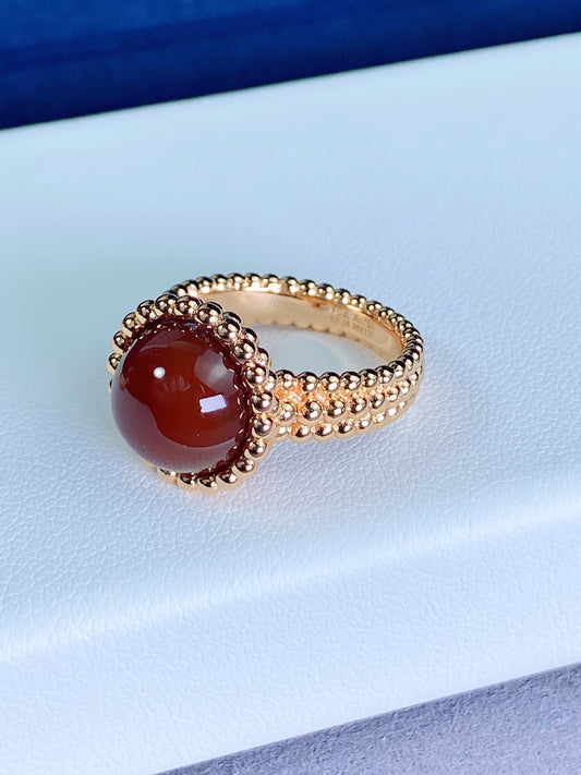 [Royal&Vicky]PERLEE COULEURS ROSE GOLD RING