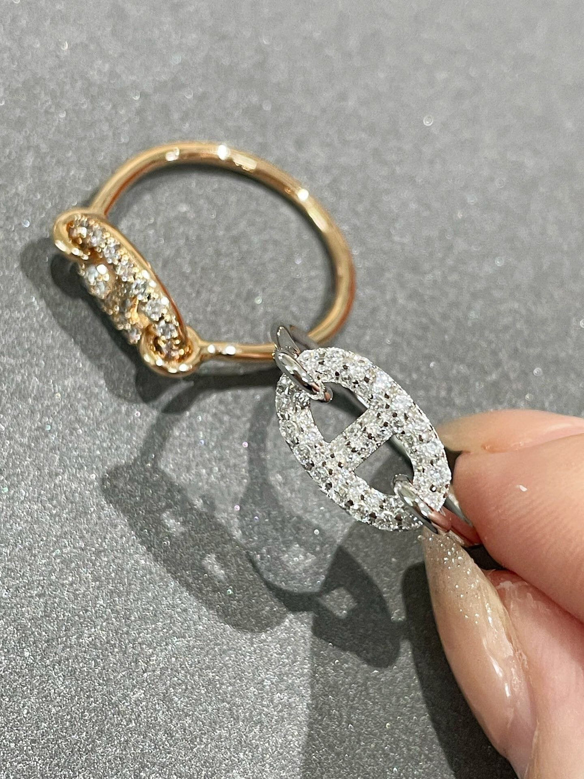 [Royal&Vicky]RONDE SMALL DIAMOND RING
