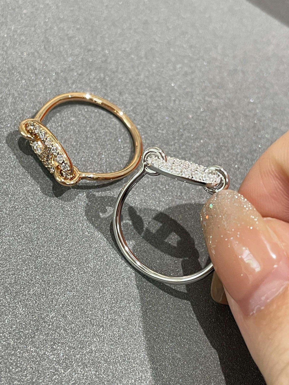 [Royal&Vicky]RONDE SMALL DIAMOND RING
