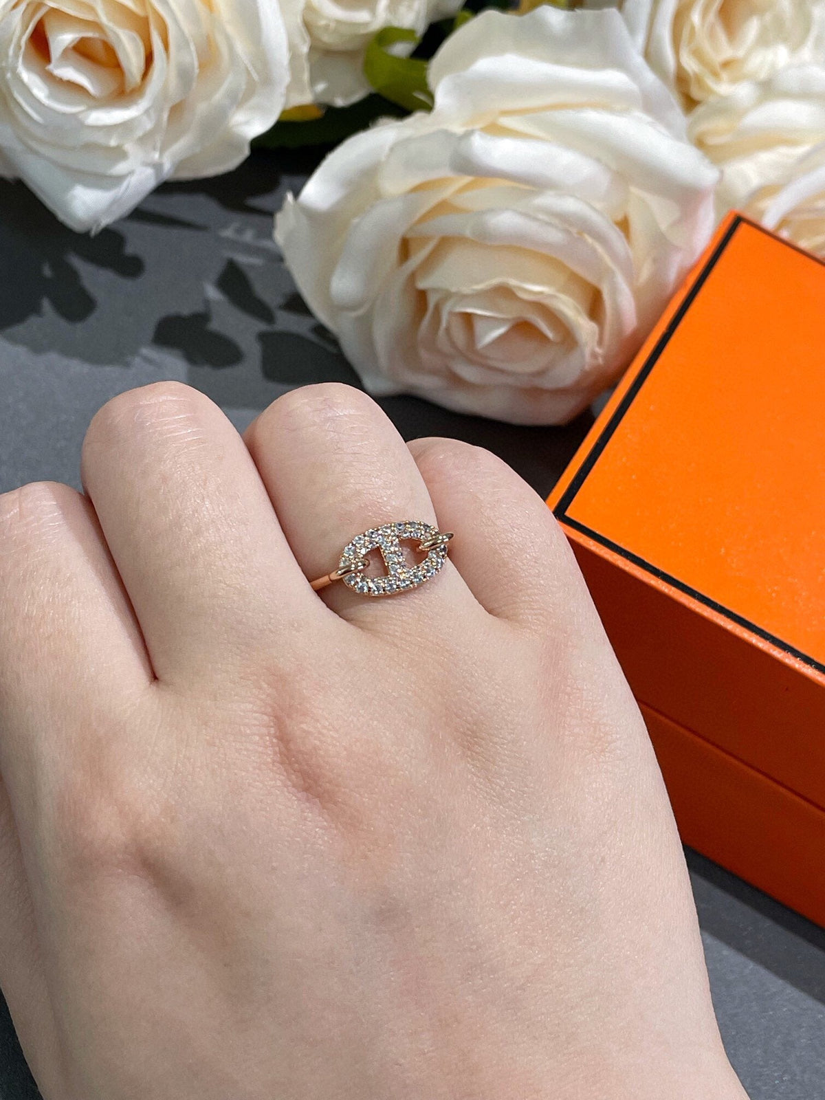 [Royal&Vicky]RONDE SMALL DIAMOND RING