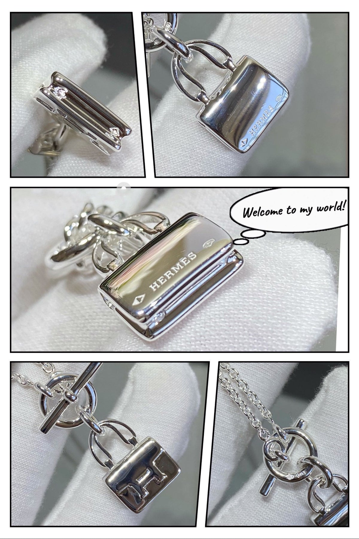 [Royal&Vicky]CONSTANCE PEDANT SILVER NECKLACE