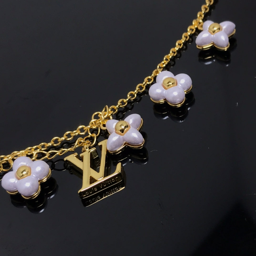 [Royal&Vicky]LOGO 6 MOTIF STAR AND SUN GOLD BRACELET