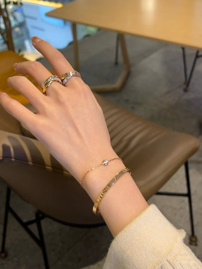 [Royal&Vicky]DAMOUR DIAMOND LINK BRACELET