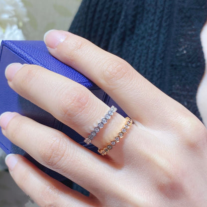 [Royal&Vicky]BEE LOVE DIAMOND PAVED SMALL RING