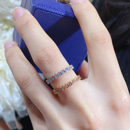 [Royal&Vicky]BEE LOVE DIAMOND PAVED SMALL RING