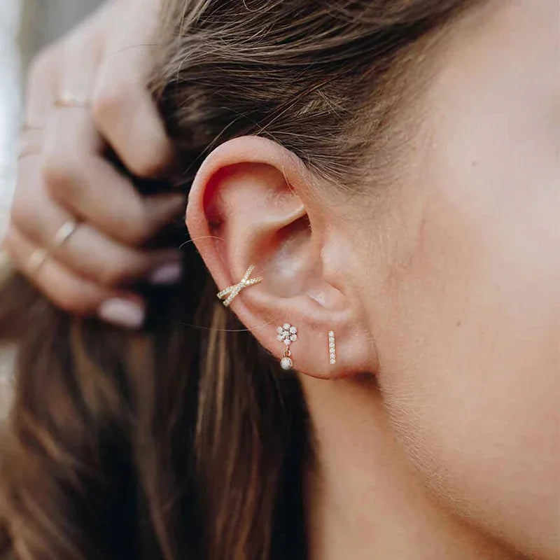 [Royal&Vicky]Gabi Gold Earrings