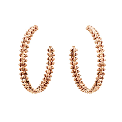 [Royal&Vicky]CLASH LARGE HOOP EARRINGS