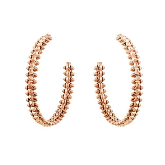 [Royal&Vicky]CLASH LARGE HOOP EARRINGS