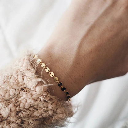 [Royal&Vicky]Darla Round Chain Bracelet