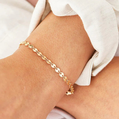 [Royal&Vicky]Darla Round Chain Bracelet