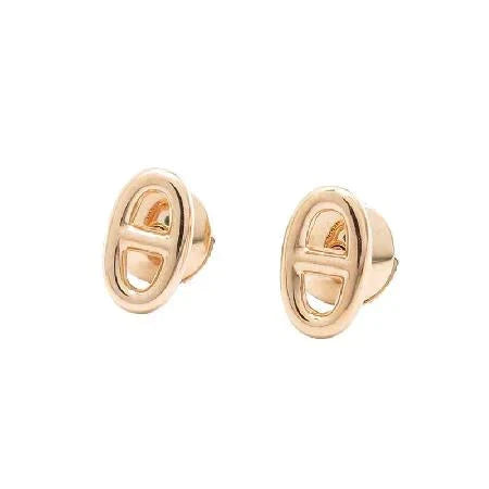 [Royal&Vicky]CHAINE SMALL EARRINGS GOLD AND SILVER