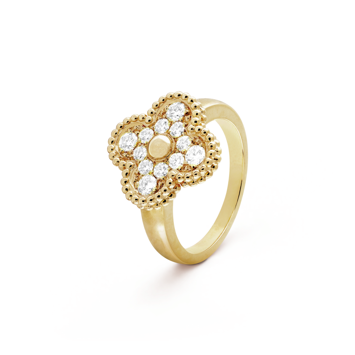 [Royal&Vicky]CLOVER DIAMOND RING