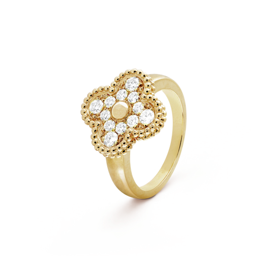 [Royal&Vicky]CLOVER DIAMOND RING
