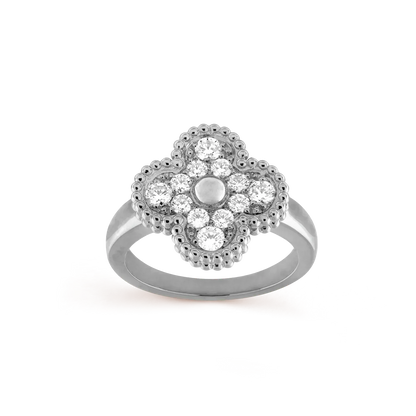 [Royal&Vicky]CLOVER DIAMOND RING
