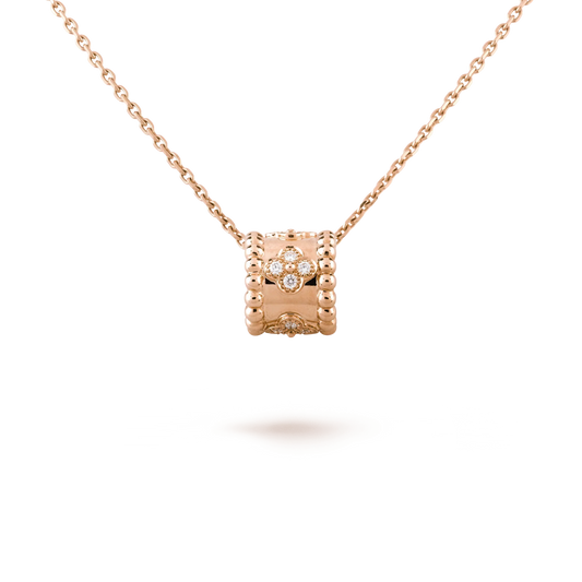 [Royal&Vicky]PERLEE PEDANT NECKLACE GOLD / ROSE GOLD