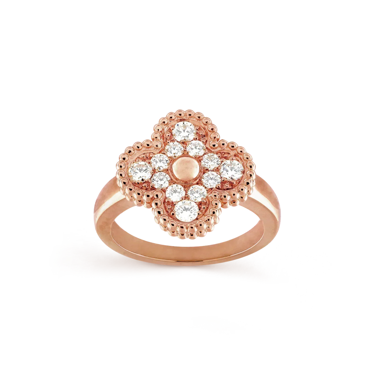 [Royal&Vicky]CLOVER DIAMOND RING
