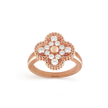 [Royal&Vicky]CLOVER DIAMOND RING