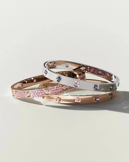 [Royal&Vicky]Classic 6.1mm Love Bracelet 10-Diamond Full Pavé