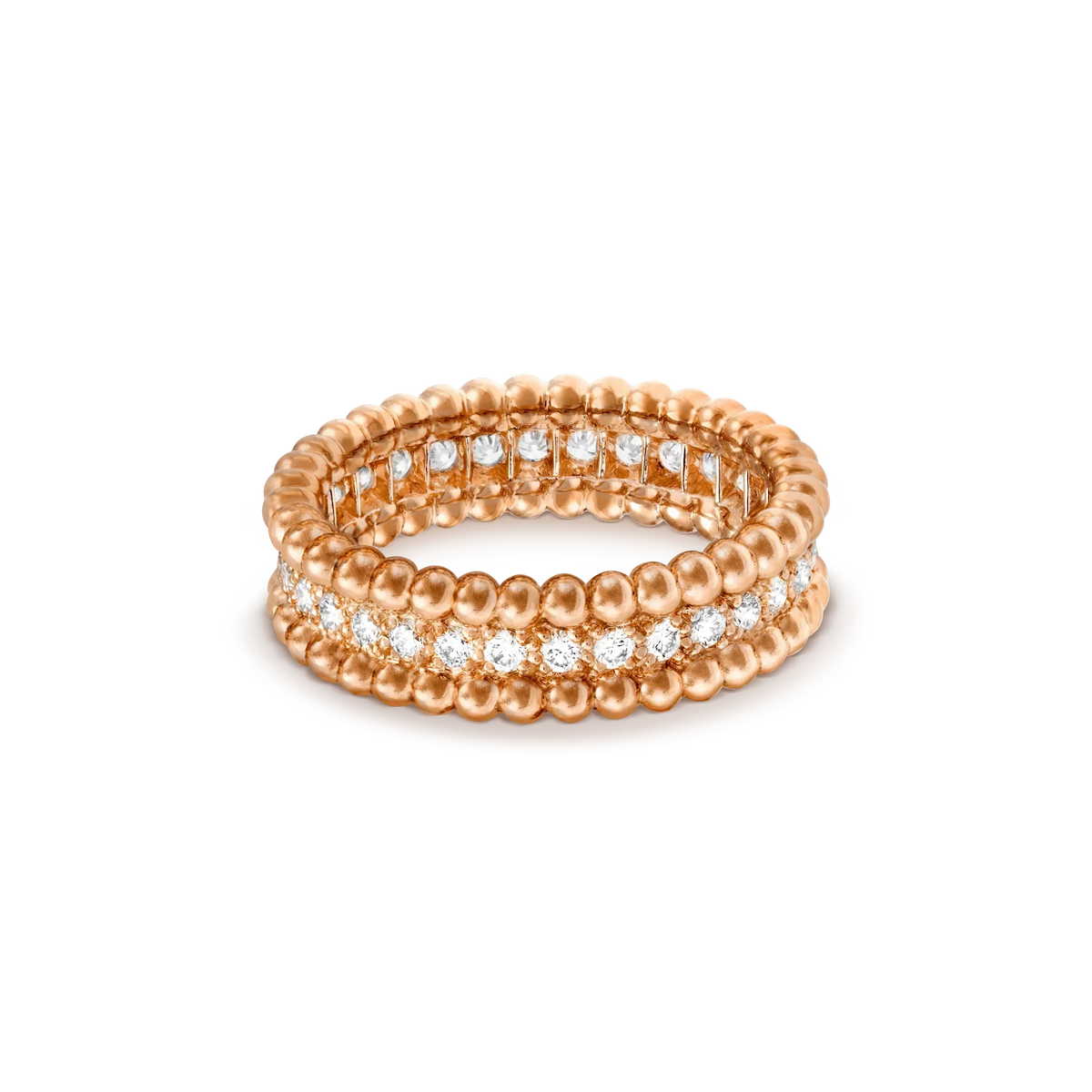 [Royal&Vicky]PERLEE DIAMOND ROSE GOLD RING