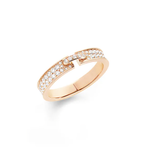[Royal&Vicky]ALLIANCE LIENS VIDENCE PAVED DIAMOND 4MM RING