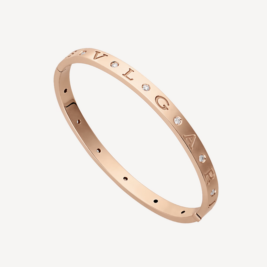 [Super]ZERO 1 PINK GOLD 12 DIAMONDS BRACELET