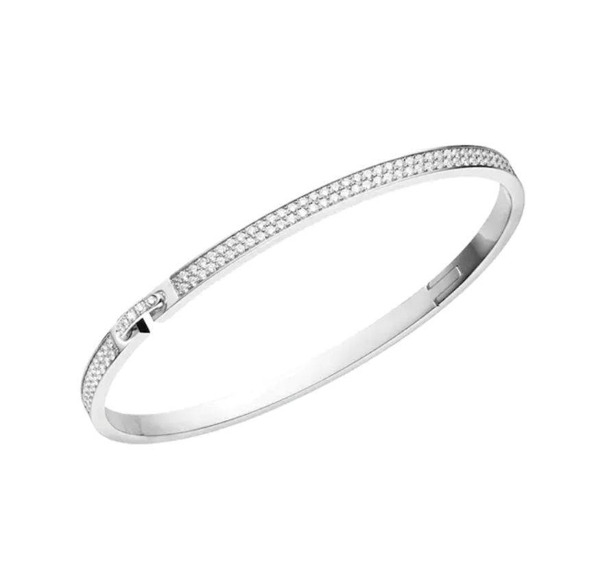 [Royal&Vicky]LIENS VIDENCE DIAMOND PAVED BRACELET