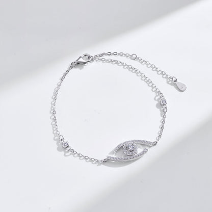 [Royal&Vicky]Lucky Eye Pave-Set Diamond Bracelet