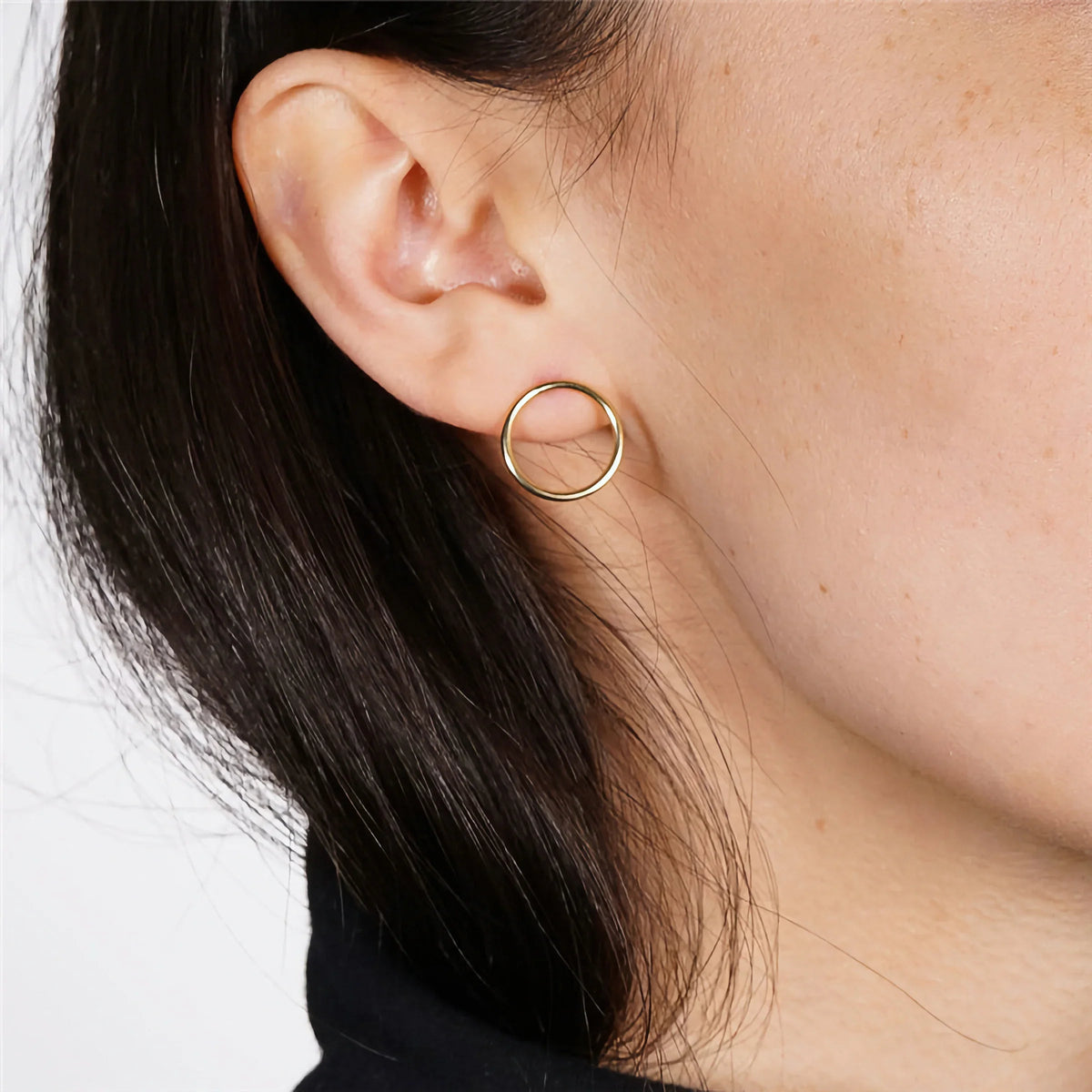 [Royal&Vicky]Aureole Gold Earrings