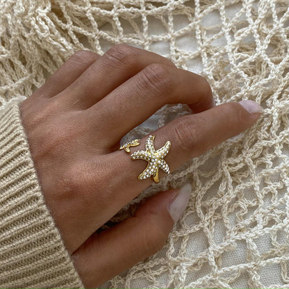 [Royal&Vicky]Marina Starfish Diamond Ring
