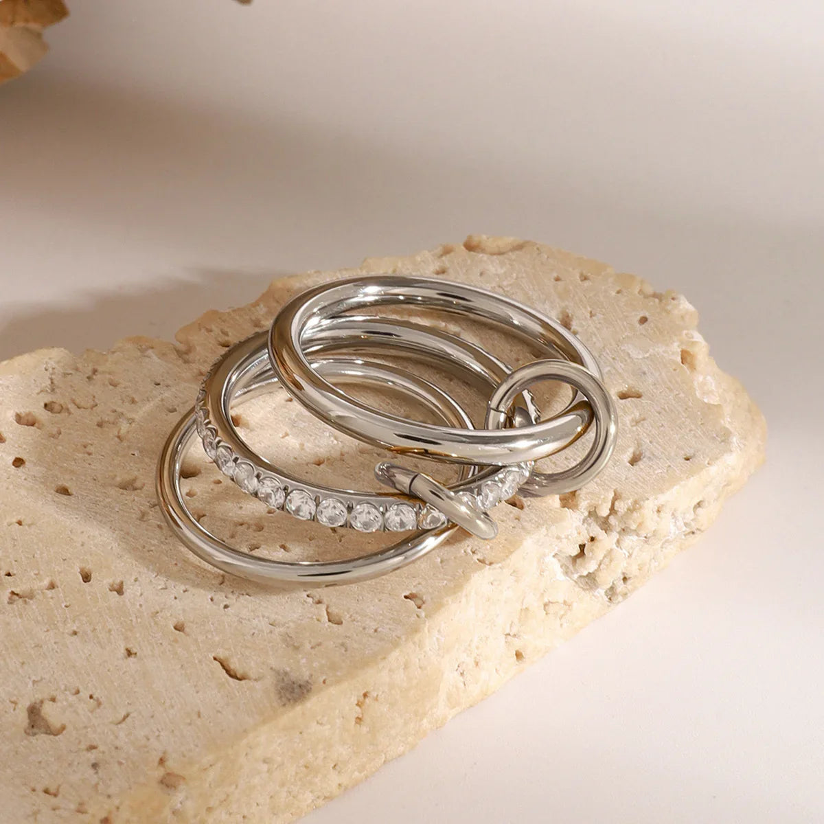 [Royal&Vicky]Emmanuelle Diamond Ring Stack