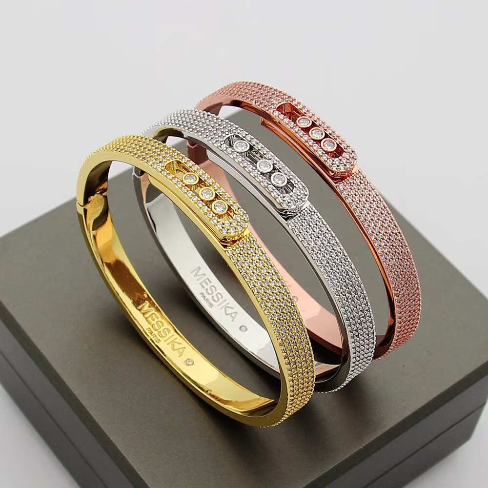 [Royal&Vicky]Move Noa Full Pavé Diamond Bangle Bracelet
