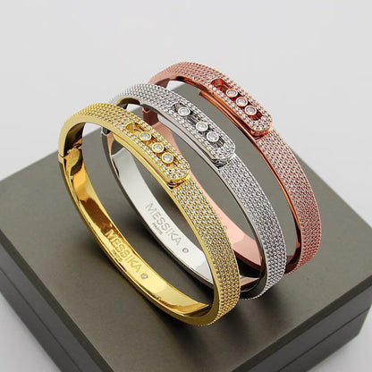 [Royal&Vicky]Move Noa Full Pavé Diamond Bangle Bracelet