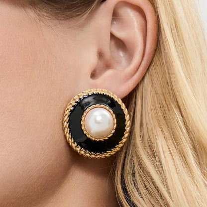 [Royal&Vicky]Haven Pearl Earrings