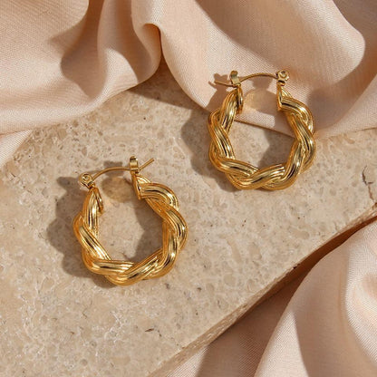 [Royal&Vicky]Layla Hoop Earrings