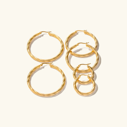 [Royal&Vicky]Zephy Hoop Earrings
