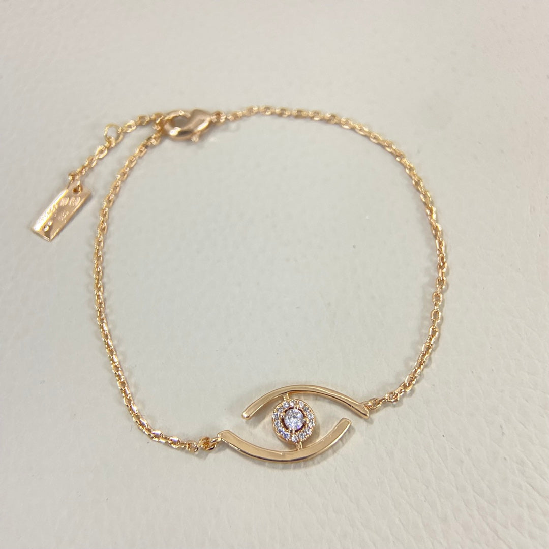 [Royal&Vicky]Lucky Eye Pave-Set Diamond Bracelet