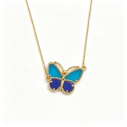 [Royal&Vicky] 2026 NEW LUCKY BUTTERFLY 1 MOTIFS NECKLACE