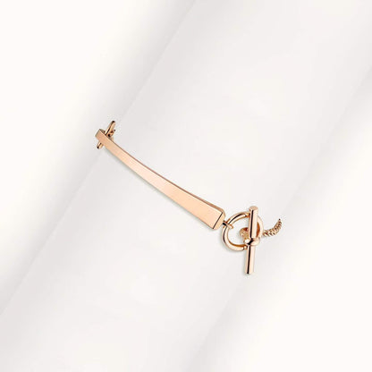 [Royal&Vicky]CLOU DE FORGE BRACELET WITH SQUARE CONE STUDS