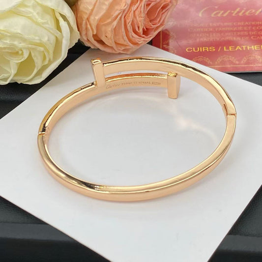 [Royal&Vicky]NEW ROSE GOLD 6.1MM BRACELET