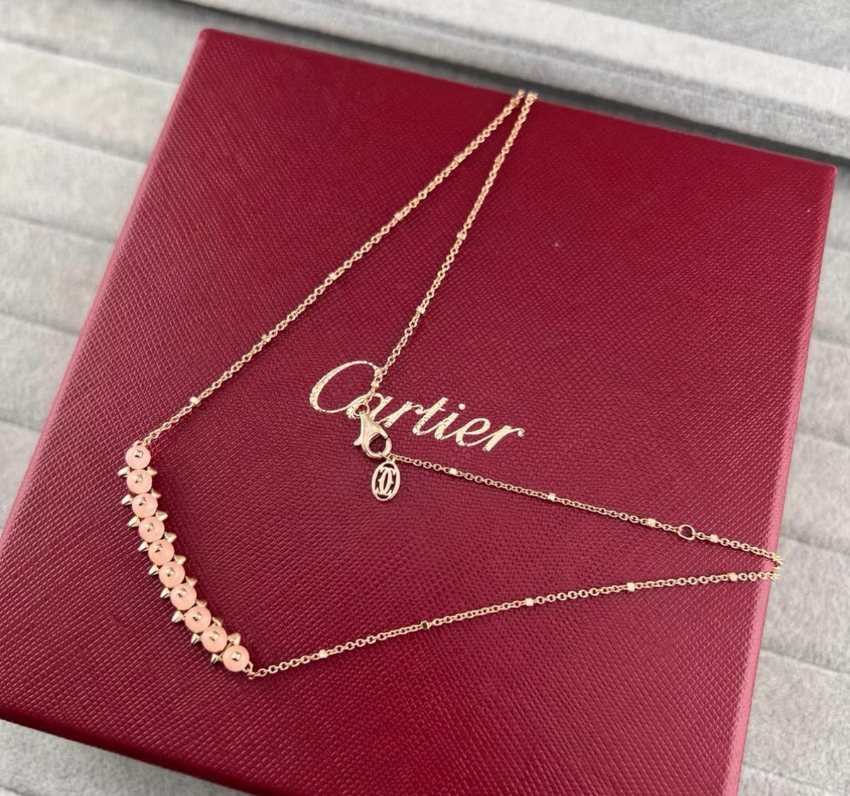 [：Royal&Vicky]CLASH COLLECTION AGATE CHALCEDONY STUD NECKLACE