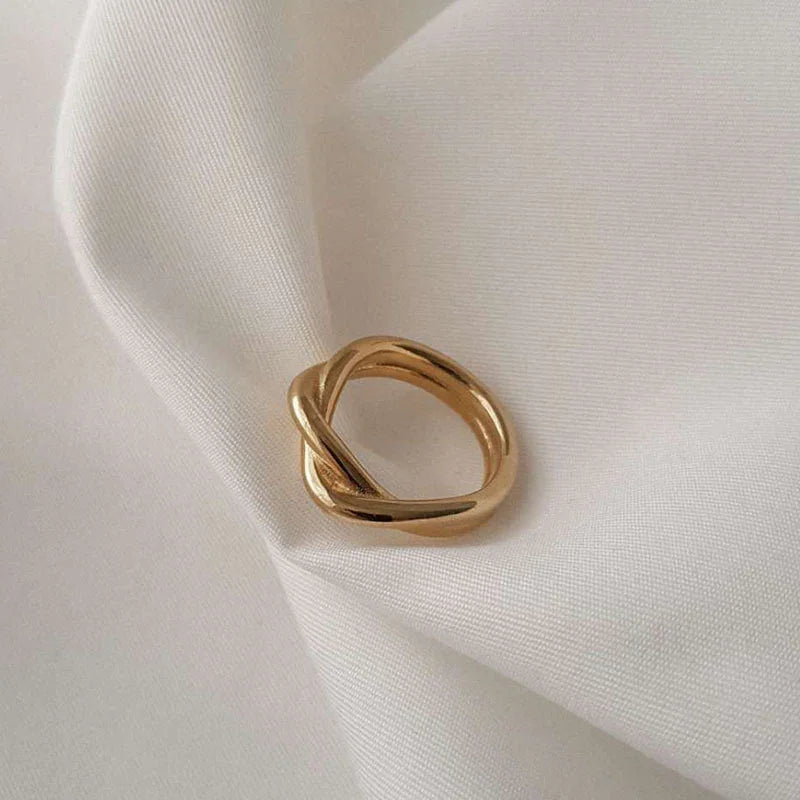 [Royal&Vicky]Viola Gold Ring