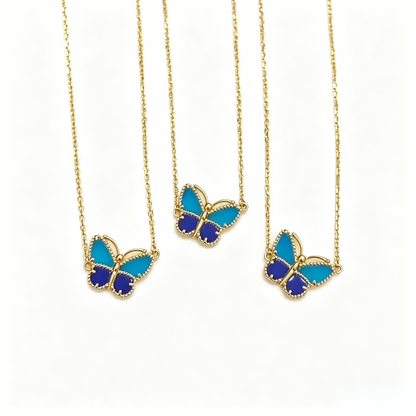 [Royal&Vicky] 2026 NEW LUCKY BUTTERFLY 1 MOTIFS NECKLACE