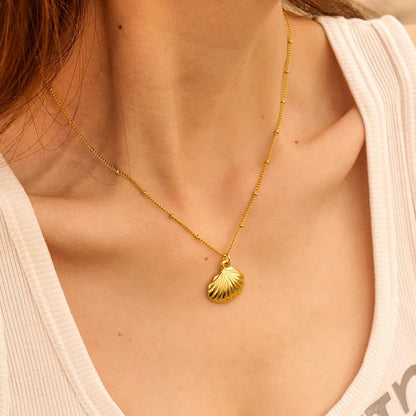 [Royal&Vicky]Edna Gold Necklace