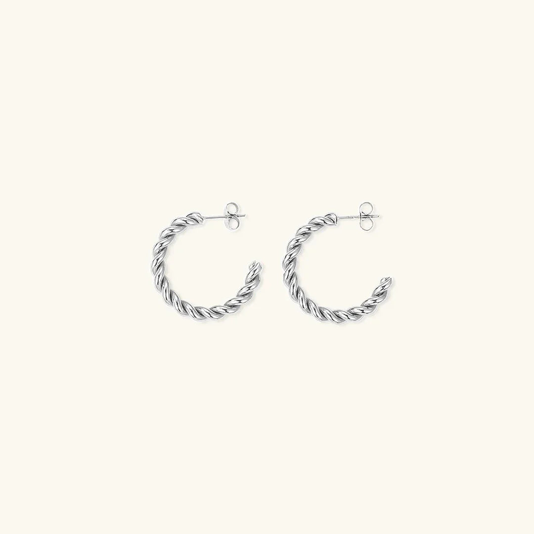 [Royal&Vicky]Gigi Twist Gold Earrings
