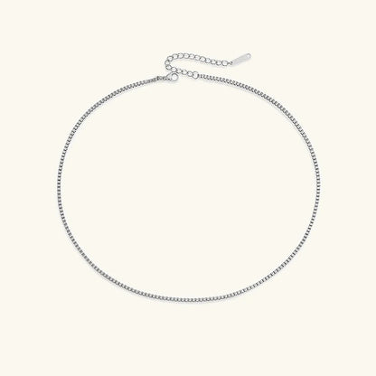 [Royal&Vicky]Danica Box Chain Gold Necklace